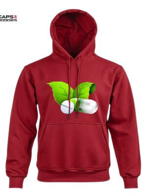 Premium Maroon Hoodie – Customizable