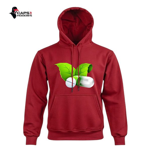 Premium Maroon Hoodie – Customizable