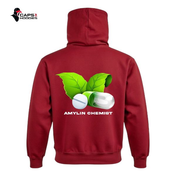 Premium Maroon Hoodie – Customizable