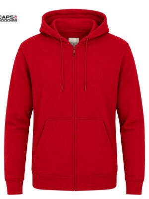Red Zip Up Hoodie