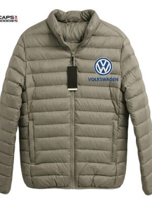 Volkswagen Branded Puffer Jacket - Beige