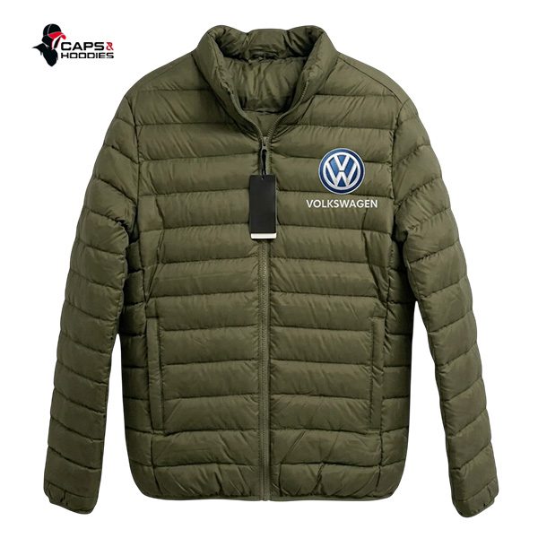  Volkswagen Branded Puffer Jacket - jungle green