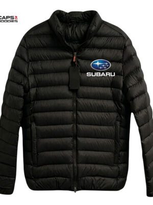 Subaru Branded Puffer Jacket - black