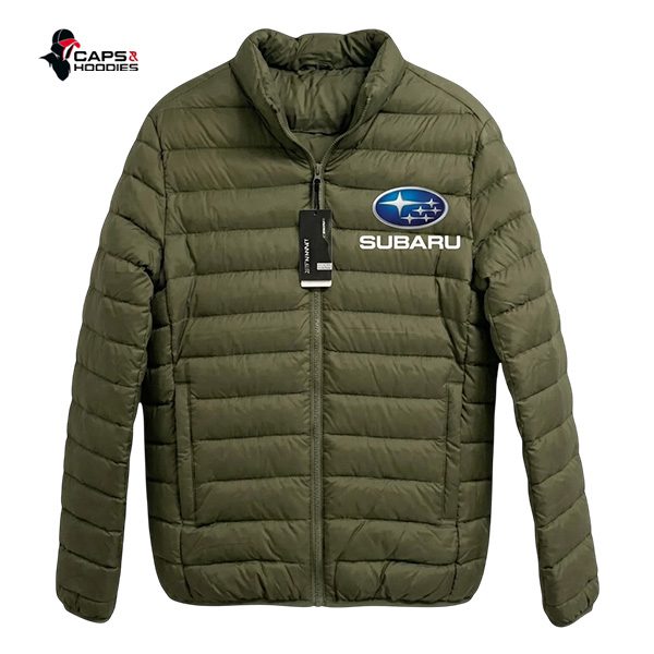 Subaru Branded Puffer Jacket - jungle green