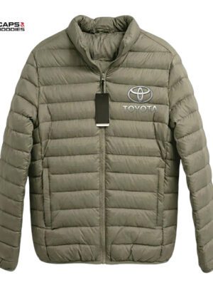 Toyota Branded Puffer Jacket - Beige