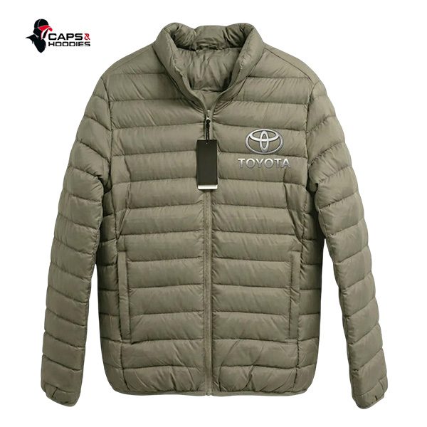 Toyota Branded Puffer Jacket - Beige Toyota Branded Puffer Jacket - Beige