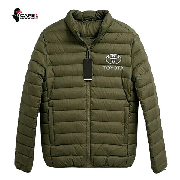 Toyota Branded Puffer Jacket - jungle green