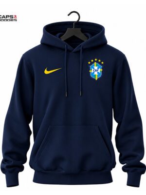 Brazil 2026 World Cup Hoodie – Navy Blue