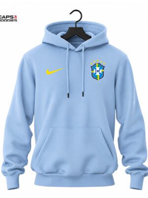 Brazil 2026 World Cup White Hoodie