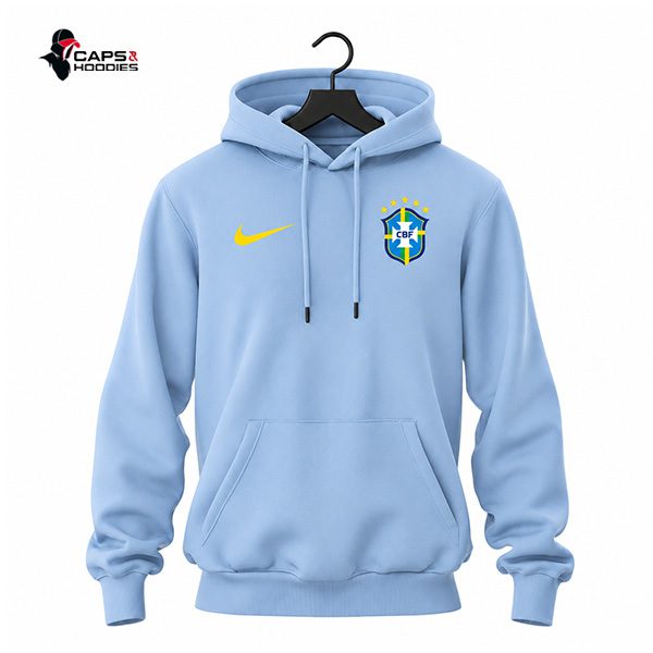 Brazil 2026 World Cup White Hoodie