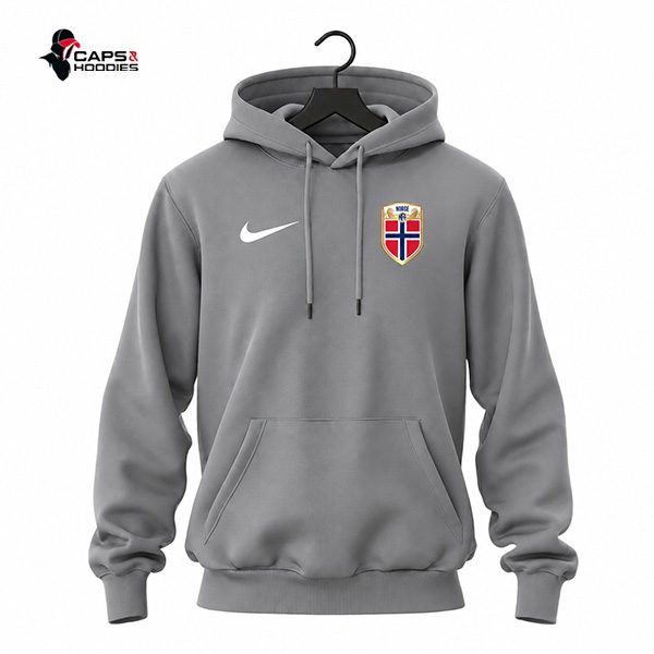 Grey Norway 2026 World Cup Hoodie