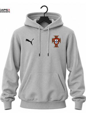 Portugal 2026 World Cup Grey Hoodie