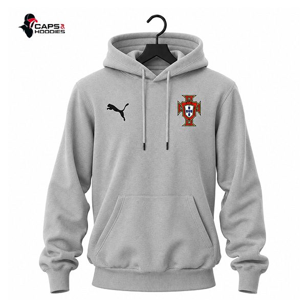 Portugal 2026 World Cup Grey Hoodie