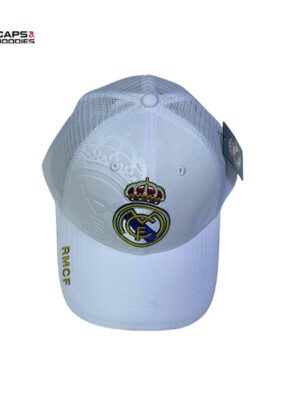 White Real Madrid Trucker Cap