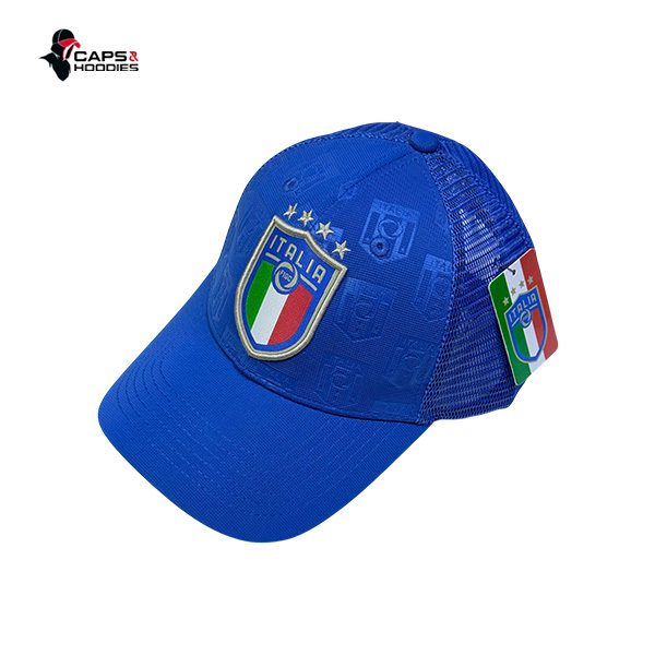 Blue Italy National Football Team Cap