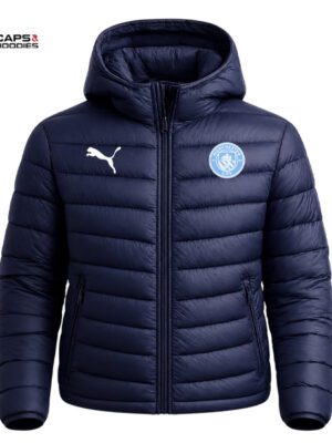 Manchester City Navy Puff Jacket